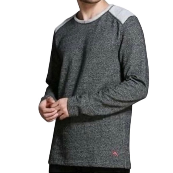 Tommy Bahama Gray Fleece Pullover Marlin Logo Sweatshirt crewneck sweater - Picture 4 of 12